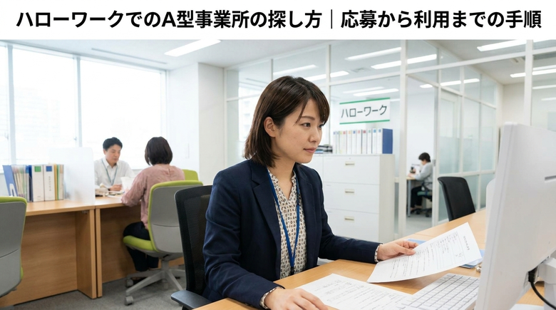 ハローワークでのA型事業所の探し方｜応募から利用までの手順